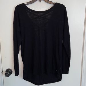 Black Xpression tunic. Size small
